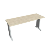 Pracovný stôl Flex, 160x75,5x60 cm, agát/kov