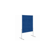 Moderačná tabuľa plstená 150x120 cm ECONOMY modrá neskl.