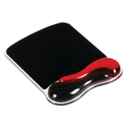 Podložka pod myš Kensington Duo Gel Mouse Pad červeno/čierna