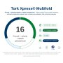Papierové utierky skladané ZZ 2-vrstv. TORK Xpress Multifold extra jemné H2 (21 bal.)