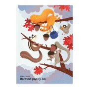 Farebný papier A4 20 listov