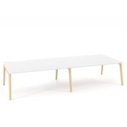 Pracovné stoly Bench ALFA ROOT 360x160cm, biely