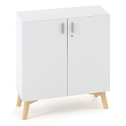 Policová skriňa ALFA ROOT, 1 polica, 80x47x88,7cm, biela