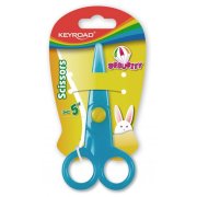 Školské nožnice KEYROAD Security blister mix farieb