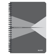 Blok Leitz Office Card A5 90 listov linajkový sivý