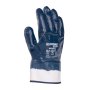 Rukavice nitrilové DONAU SAFETY Nitrile 03, kat. II bielo-námornícke modré veľ. 10