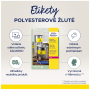 Etikety polyesterové veľmi odolné 210x297mm Avery A4 žlté 20 hárkov