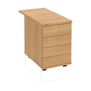 Kontajner Hobis, 40x60x80 cm, bezúchytkové otváranie, dub/dub