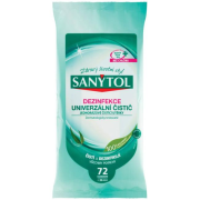 Sanytol dezinfekčné utierky 72ks