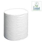 Papierové utierky v rolke 2-vrstvové bez dutinky INPOSAN MAXI, návin 140 m, celulóza biele (6ks)