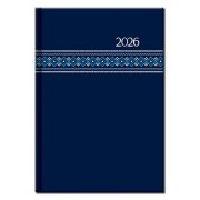 Týždenný diár A5 - FOLK modrý