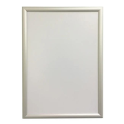 Klaprám A4 ostrý roh, strieborný