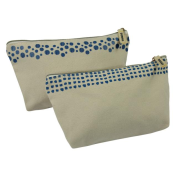 Puzdro na perá DONAU, Modrá potlač