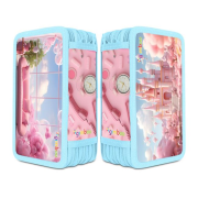 Peračník Gimboo 3-zipsový plný, Sweet, ružový, 10 ks