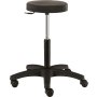 Pracovná stolička NOPA polyuretánová, čierna
