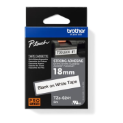 Samolepiaca páska Brother TZe-S241 18 mm biela/čierna
